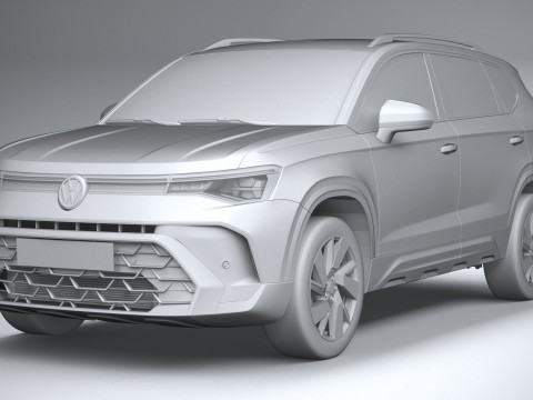 大众 陶斯 2025 3D 模型