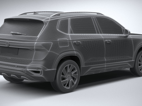 大众 陶斯 2025 3D 模型