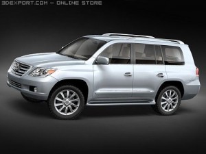 Lexus LX570 3D Model