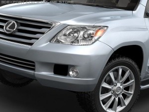 Lexus LX570 3D Model