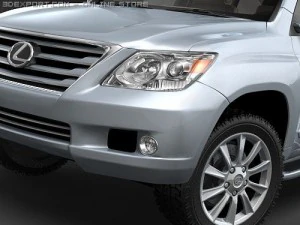 Lexus LX570 3D Model