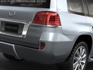 Lexus LX570 3D Model