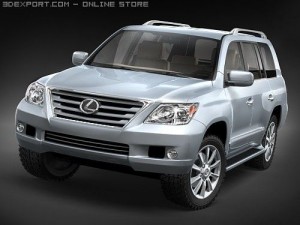 Lexus LX570 3D Model