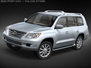 Lexus LX570 3D Model