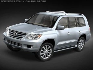Lexus LX570 Modello 3D