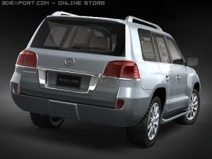 Lexus LX570 3D Model