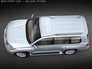 Lexus LX570 3D Model