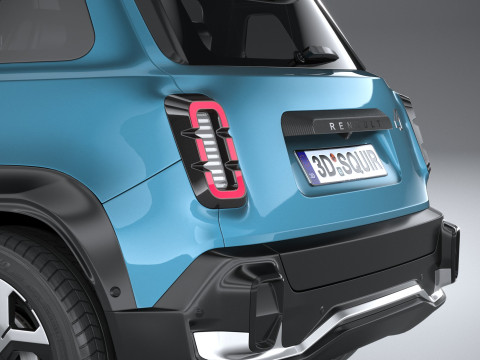 Renault 4 E-Tech 2026 3D Model