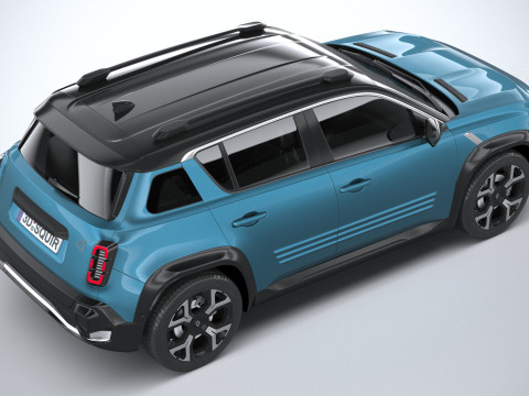 Renault 4 E-Tech 2026 3D Model