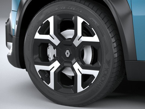 Renault 4 E-Tech 2026 3D Model