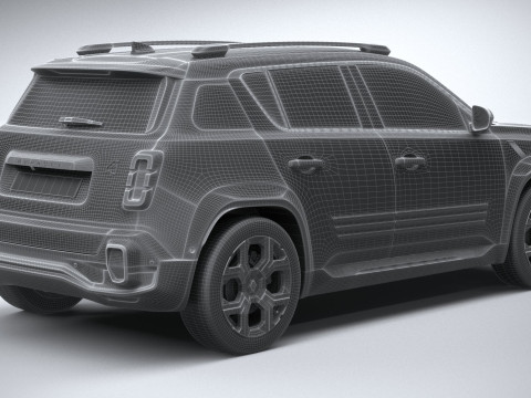 Renault 4 E-Tech 2026 3D Model