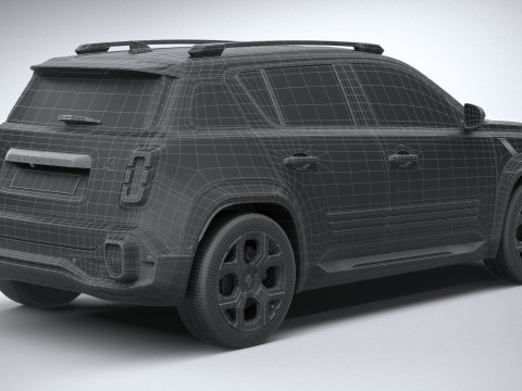 Renault 4 E-Tech 2026 3D Model