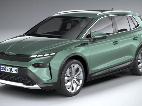 Skoda Elroq 2025 3D Model
