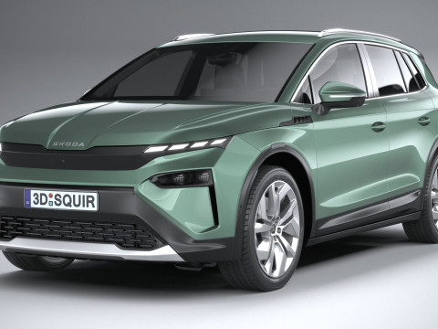 Skoda Elroq 2025 3D Model