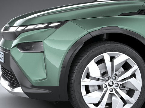 Skoda Elroq 2025 3D Model