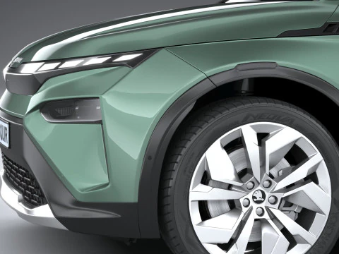 Skoda Elroq 2025 3D Model