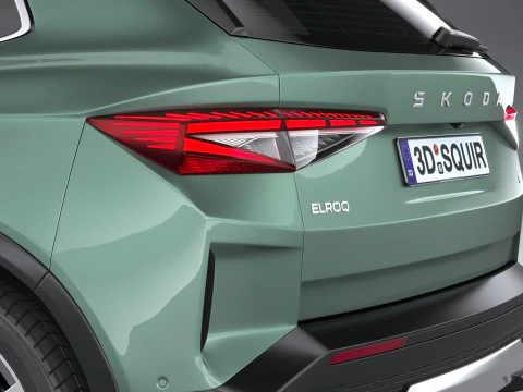 Skoda Elroq 2025 3D Model