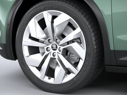 Skoda Elroq 2025 3D Model
