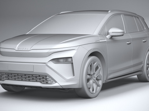 Skoda Elroq 2025 3D Model