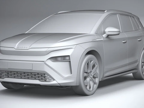 Skoda Elroq 2025 3D Model
