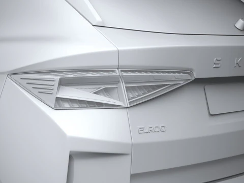 Skoda Elroq 2025 3D Model