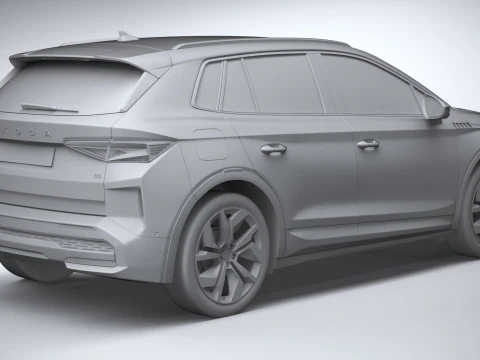 Skoda Elroq 2025 3D Model