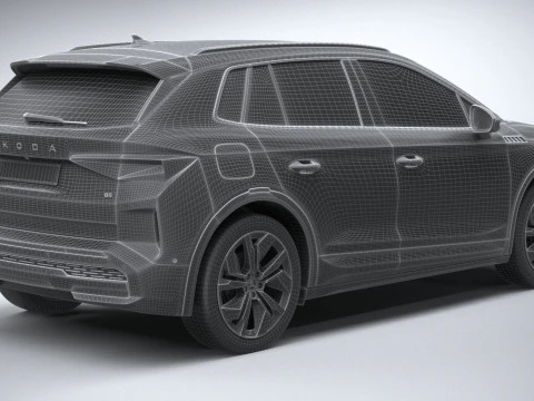 Skoda Elroq 2025 3D Model