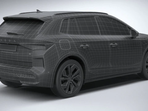 Skoda Elroq 2025 3D Model