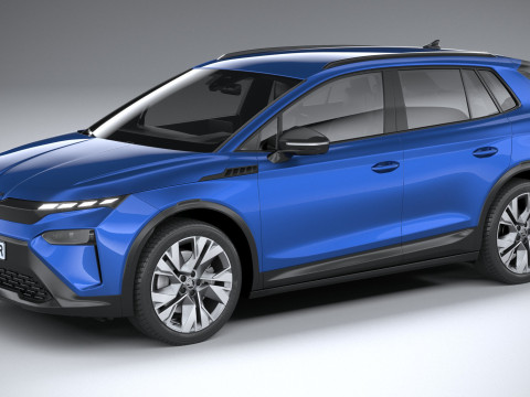 Skoda Elroq Sportline 2025 3D Модель