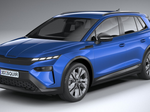 Skoda Elroq Sportline 2025 3D मॉडल