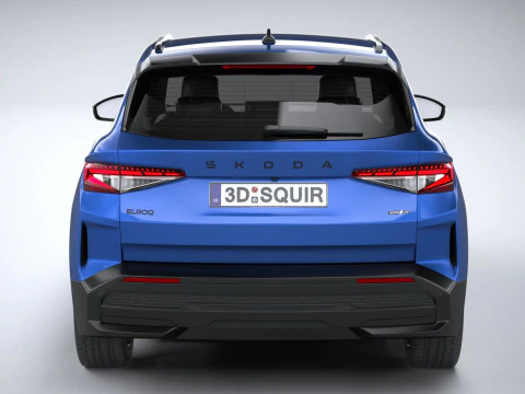 Skoda Elroq Sportline 2025 3D Model