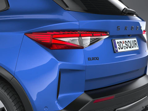 Skoda Elroq Sportline 2025 3D Model