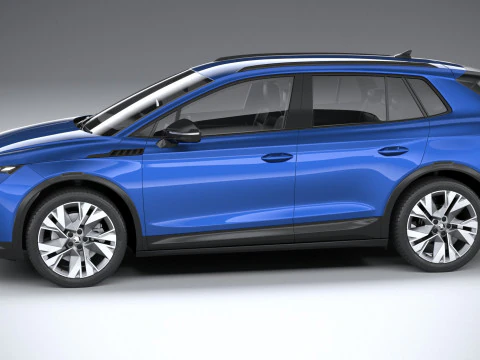 Skoda Elroq Sportline 2025 3D Model