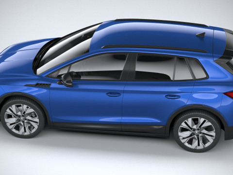 Skoda Elroq Sportline 2025 3D मॉडल