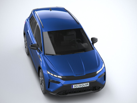 Skoda Elroq Sportline 2025 3D मॉडल