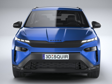 Skoda Elroq Sportline 2025 3D मॉडल