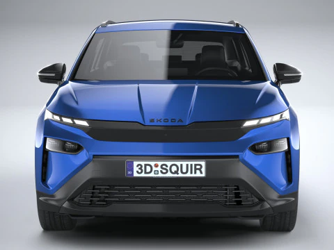 Skoda Elroq Sportline 2025 3D Model