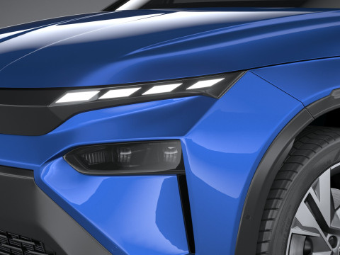Skoda Elroq Sportline 2025 3D मॉडल