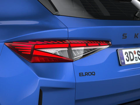 Skoda Elroq Sportline 2025 3D Model