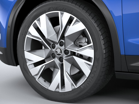 Skoda Elroq Sportline 2025 3D मॉडल