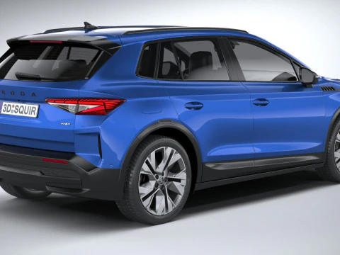 Skoda Elroq Sportline 2025 3D Model
