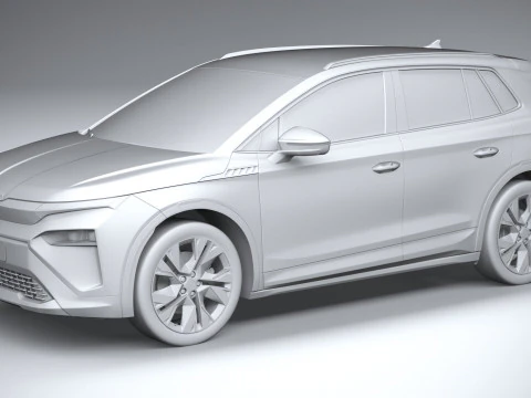 Skoda Elroq Sportline 2025 3D Model