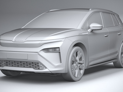 Skoda Elroq Sportline 2025 3D मॉडल