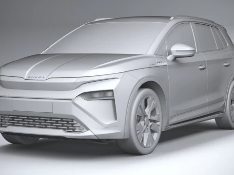 Skoda Elroq Sportline 2025 3D Model