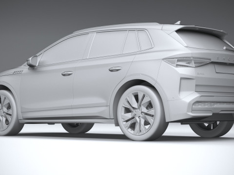 Skoda Elroq Sportline 2025 3D मॉडल