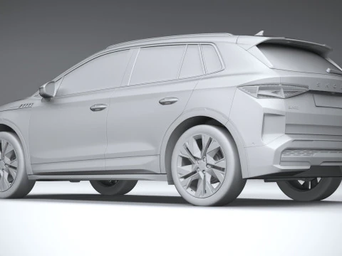 Skoda Elroq Sportline 2025 3D Model