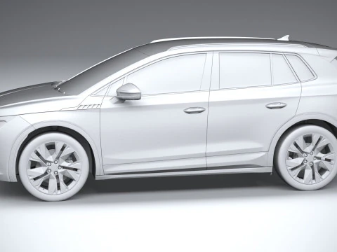 Skoda Elroq Sportline 2025 3D Model