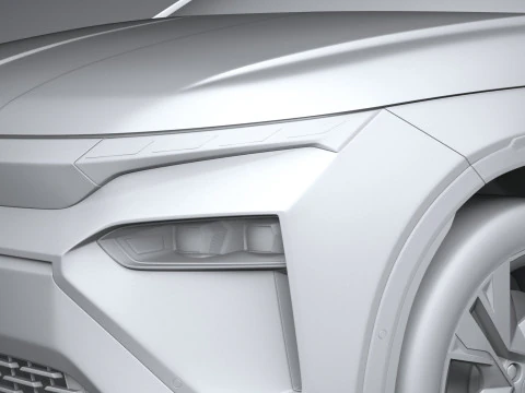 Skoda Elroq Sportline 2025 3D Model