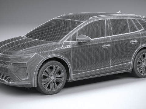 Skoda Elroq Sportline 2025 3D मॉडल