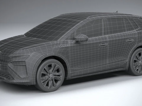 Skoda Elroq Sportline 2025 3D Model